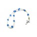 Venetian Style Car Cross Jewelry - Navy Blue