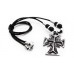 Biker Guard Cross Necklace
