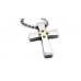Four offerings Stainless Steel Cross Necklace