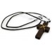 Original Wood Cross Necklace