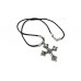 Pirates Orb Cross Necklace