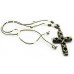 Rope Contemporary Cross Necklace
