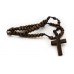 Simple Wood Cross Necklace