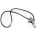 Structural Beam Stainless Steel Cross Necklace