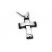 Structure of life Stainless Steel Cross Nekclace
