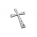 Holy Night Stainless Steel Cross Pendant
