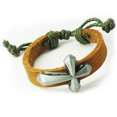 Green Cross Bracelet