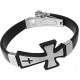 Celtic Wrist Stainless Steel Cross Bracelet
