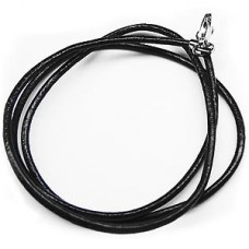 Black Leather Chain
