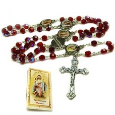 Five Mystery Rosary - Sorrowful Red