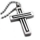 Elevated Deco Stainless Steel Cross Necklace