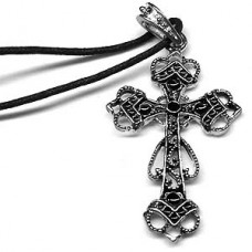 Gothic Victorian Cross Necklace 2