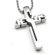 Jesus Stainless Steel Cross Necklace