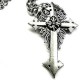 Punk Knight Cross Necklace