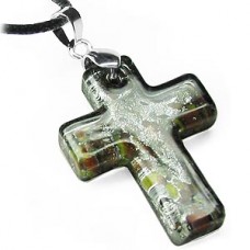 Urban Faith Cross Necklace - Black