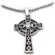 Celtic Cross long Stainless Steel Cross Pendant