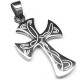 Celtic Surfer Cross Stainless Steel Pendant
