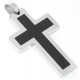 Contemporary Truth  Stainless Steel Cross Pendant