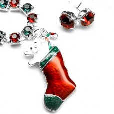 Christmas Stocking - Silver Charm Jewelry