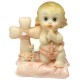 Praying Baby Girl Figurine