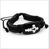 Four Crown Shadow Cross Bracelet