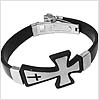 Celtic Wrist Stainless Steel Cross Bracelet