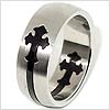 Victorian 2 piece Cross Ring
