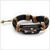Contemporary Victorian Cross Bracelet