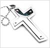 Geometry Stainless Steel Cross Necklace