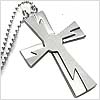 Night and Day Cross Necklace