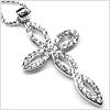 The Twist and Twine Cross Necklace