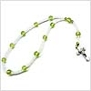 Venetian Style Car Cross Jewelry - Green