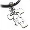 Adam Stainless Steel Cross Necklace