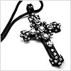 Art Deco Cross Necklace