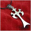 Gothic Warrior Cross Necklace