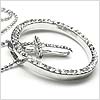 The Halo Cross Necklace