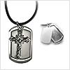 Frame Necklace - Crucifix