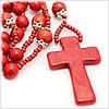 Simple Stone Cross Necklace
