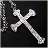 The Big Silver 2 Cross Necklace