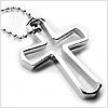 Untainted Heart Stainless Steel Cross Necklace