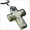 Urban Faith Cross Necklace - Black