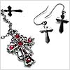 Victorian Locket - Red