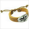 Shield Cross Bracelet