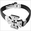 Wrist Cross Stainless Steel Bracelet