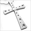 Holy Night Stainless Steel Cross Necklace