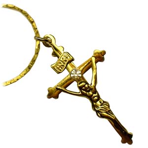 Golden Crucifix