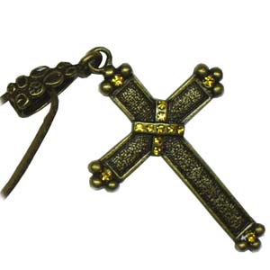 Copper - Man's Cross Necklace