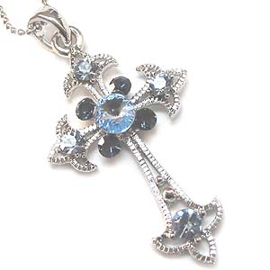 Aquacore Cross Necklace