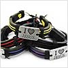 I Love Jesus Pewter Cross Bracelet