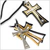 Holy Trio Cross Necklace